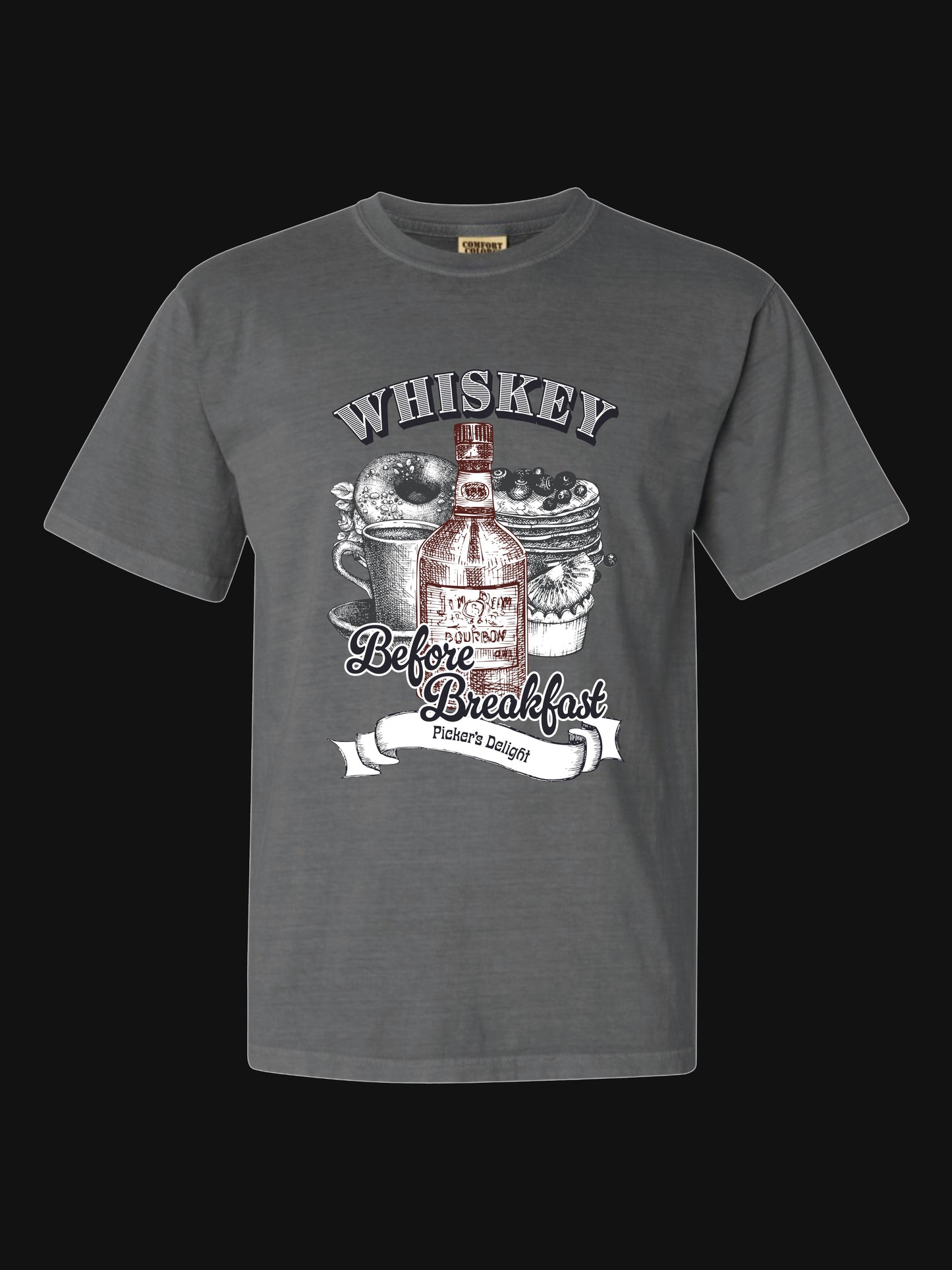 Whiskey Before Breakfast Tee