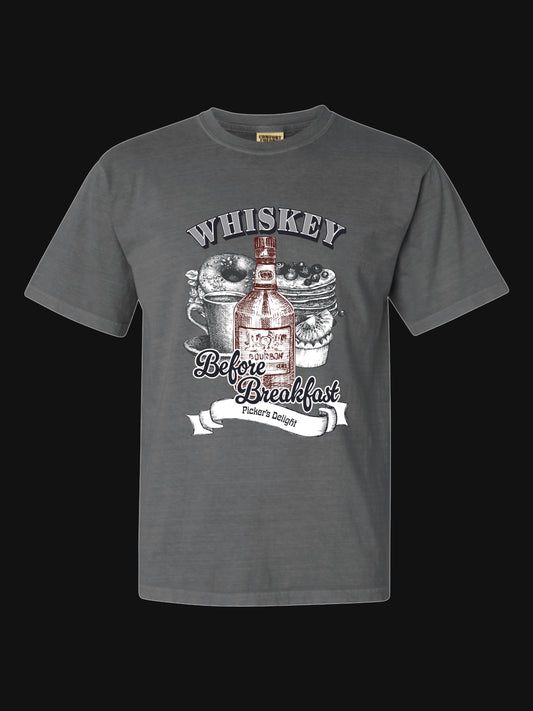 Whiskey Before Breakfast Tee