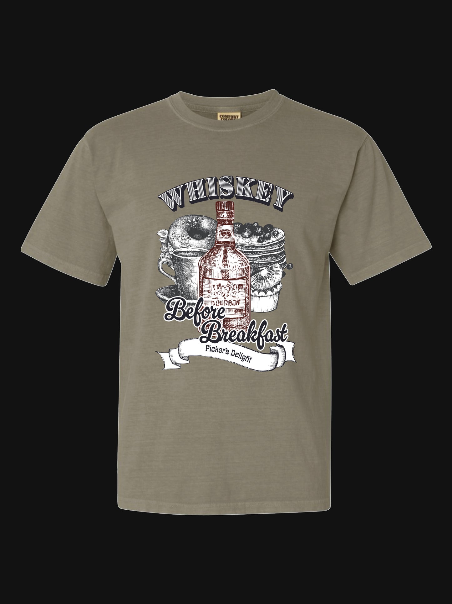 Whiskey Before Breakfast Tee