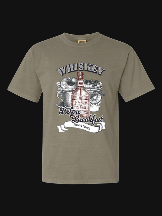 Whiskey Before Breakfast Tee